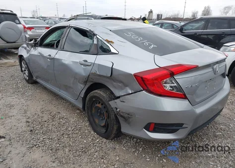 2018 Honda Civic Lx z USA, uszkodzony, nr VIN 2HGFC2F50JH503168